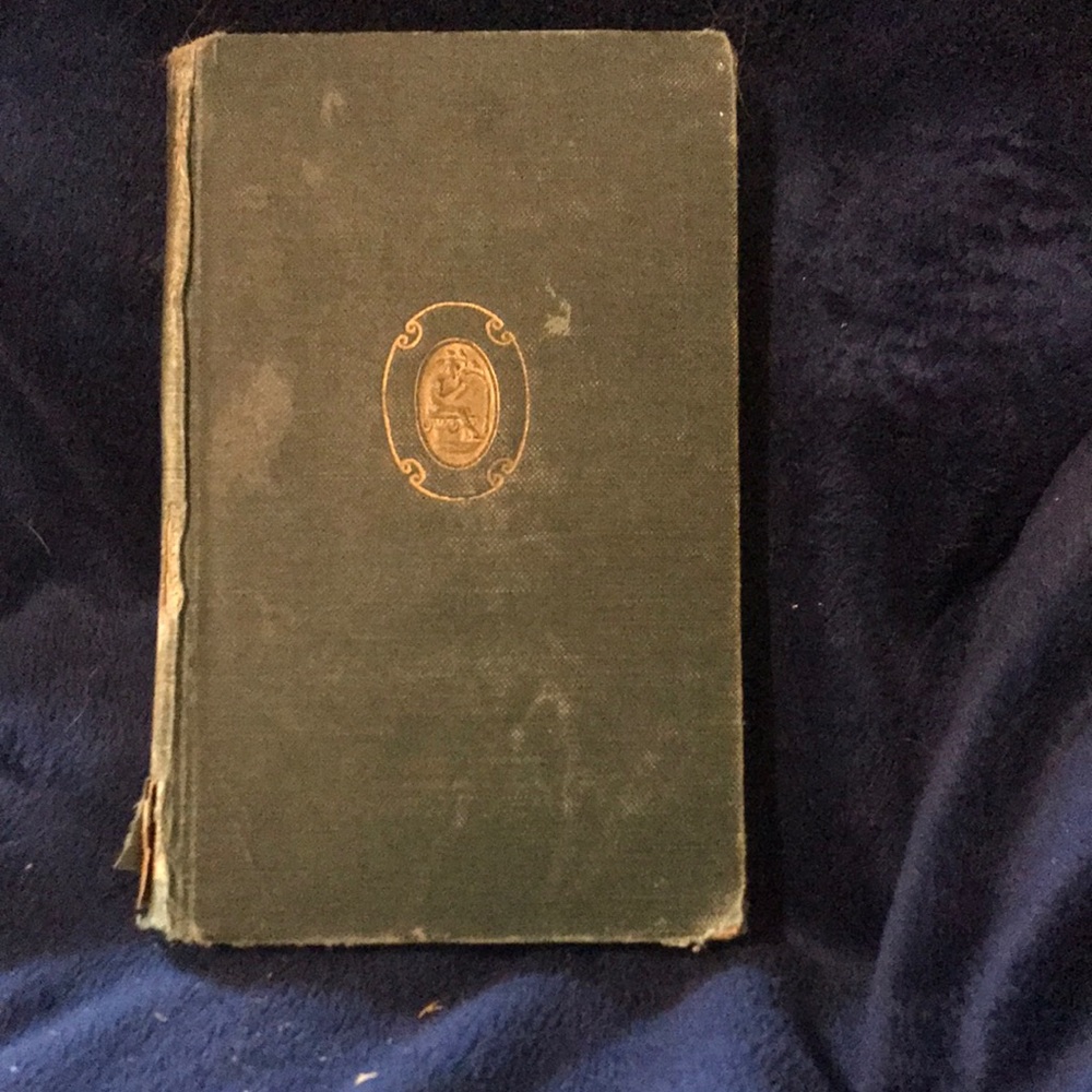 Antique book of poetry